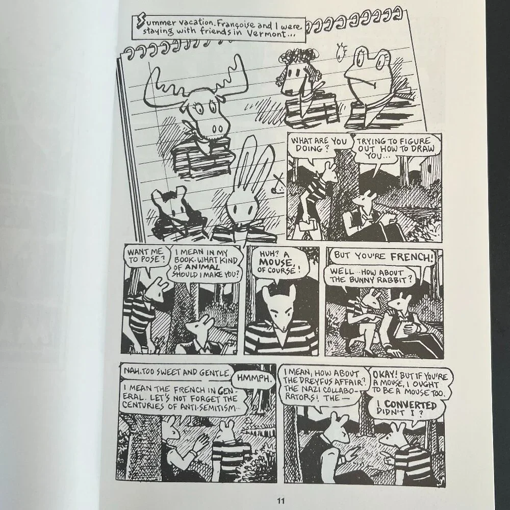 Maus II: A Survivor’s Tale by Art Spiegelman Graphic Novel Holocaust YA Book